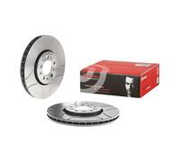 BREMBO Bremsscheibe 09701076 Geschlitzt 288mm 25mm für VW (SVW) (FAW) Skoda
