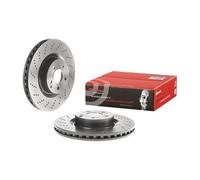 2x Brembo Bremsscheiben 344mm Gelochtinnenbel. Vorne Passend Für Mercedes-benz Bremsscheibe: A.b.s.: 18285 Ate: 24013201681 Blue Print: Adu174363