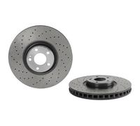 2x BREMBO Bremsscheiben Ø360mm für MERCEDES-BENZ C43 AMG Vo.& E-Klasse