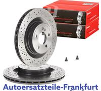 2x BREMBO Bremsscheibe COATED DISC LINE 09.A326.11