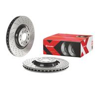 2x BREMBO Bremsscheiben-Satz Vorne Ø340mm passend für VW Passat B8 Variant 3G5