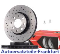 2x BREMBO Bremsscheibe BREMBO XTRA LINE 09.5843.3X