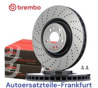 2x BREMBO Bremsscheibe COATED DISC LINE 09.A960.21
