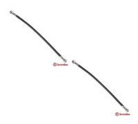 2x BREMBO Bremsschlauch Hinterachse links rechts für Mercedes-Benz A-Klasse W168