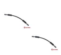 2x BREMBO Bremsschlauch Vorderachse links rechts für VW Kaefer Cabriolet 15 17