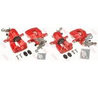 2x Bremssattel Hinterachse für SEAT VW LEON GOLF V VI JETTA III