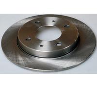 2x Bremsscheibe DENCKERMANN B130573 2 Bremsscheiben Hinterachse Hinten