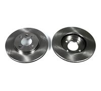 2x Bremsscheibe Ø256mm vorne belüftet für VW Lupo 1.0 1.4 Golf III 6040090