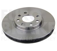 2x Eurobrake Bremsscheibe Vorderachse BELÜFTET [Hersteller-Nr. 5815203637] für Opel, Vauxhall