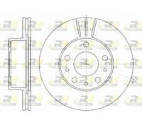 2x ROADHOUSE Bremsscheibe 6476.10 280mm für TOYOTA AURIS ADE186_ ADE186R FIAT 1