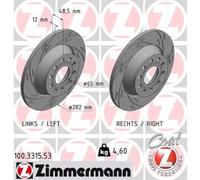 Zimmermann | Bremsscheibe | 100.3315.53