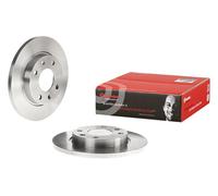 2x Bremsscheibe A.B.S. 08.7351.14 247mm für PEUGEOT 206 2A SW 2E 306 Break 7E N3
