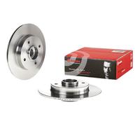 2x Bremsscheibe A.B.S. 08.A858.17 249mm M12 x 1.25 für PEUGEOT 308 1 SW CC 16V 2