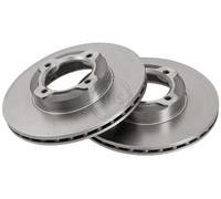 2x Bremsscheibe A.B.S. 16321 für DAIHATSU L201 CUORE L501 4 3 L200 2 L80 L81
