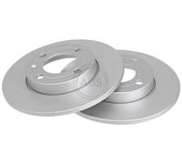 A.B.S. Bremsscheibe 16542 voll 239mm 10mm für VAG