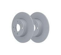2x Bremsscheibe ATE 24.0110-0190.1 passend für FIAT