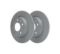 2x Bremsscheibe ATE 24.0110-0223.1 passend für FORD SEAT VAG