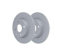 ATE Bremsscheibe 24011002681 voll 240mm 10mm für Vaughall