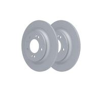 2x Bremsscheibe ATE 24.0110-0400.1 passend für HYUNDAI KIA