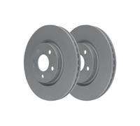 2x Bremsscheibe ATE 24.0123-0107.1 passend für CHRYSLER