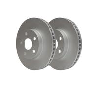 2x Bremsscheibe ATE 24.0125-0196.1 passend für TOYOTA