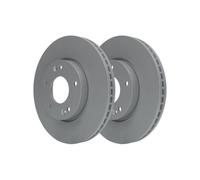 2x Bremsscheibe ATE 24.0126-0171.1 passend für KIA