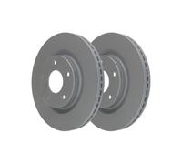 2x Bremsscheibe ATE 24.0126-0177.1 passend für NISSAN