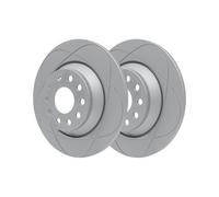 ATE 24.0312-0210.1 2x Bremsscheiben Hinten Ø300,0mm voll Kompatibel mit VW Golf VII Schrägheck 5G1, BQ1, BE1, BE2 3Q0615601 VWN3CA2A315AA 512210