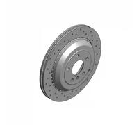 Bremsscheibe Hinterachse Zimmermann 400.3663.52