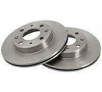 2x Bremsscheibe belüftet 15599 A.B.S. für ROVER HONDA