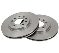 2x Bremsscheibe belüftet 16213 A.B.S. für OPEL SAAB