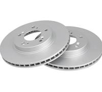 ABS All Brake Systems Bremsscheibe 16588 – belüftet, 282 mm, 23 mm – 2 Stück