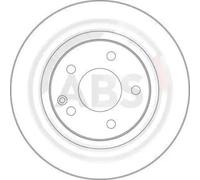 2x Bremsscheibe A.B.S. 17365 2 Bremsscheiben Vorderachse Vorne