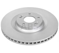 ABS All Brake Systems Bremsscheibe 18814 – belüftet, 345 mm, vorne rechts/links für HYUNDAI