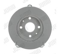 JURID Bremsscheibe vorne rechts links belüftet 234mm für DAEWOO TOYOTA PERODUA SUBARU DAIHATSU 562814JC