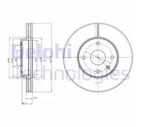 DELPHI Bremsscheibe bg4193 278mm 24mm für DAEWOO