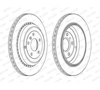 FERODO BRAKE DISC | DDF1531C | REAR | FOR MERCEDES-BENZ GL-CLASS 2006-2012 | OE-MATCHING QUALITY | SMOOTH & QUIET PERFORMANCE