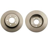 2x Bremsscheibe belüftet DF4885S TRW für JEEP CHEROKEE