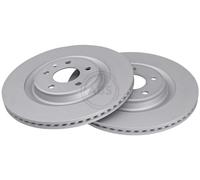 2x Bremsscheibe BESCHICHTET A.B.S. 18196 für AUDI A6 PORSCHE A8 VW A7 MACAN A5