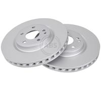 2x A.B.S. Bremsscheibe BESCHICHTET 18315 für INFINITI MERCEDES CLA C117 KLASSE