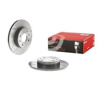 Bremsscheibe BREMBO 08.5085.75, hinten, geschlitzt, voll, 1 Stück