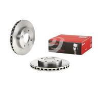 2x Bremsscheibe BREMBO 09.5640.14 passend für MITSUBISHI HYUNDAI KIA