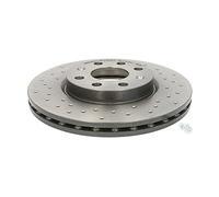 2x BREMBO Bremsscheibe BREMBO XTRA LINE 09.5843.3X