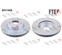 2x Bremsscheibe COATED RANGE FTE 9082074 für MERCEDES KLASSE W204 Model S204 180