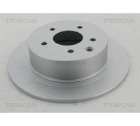 Triscan Bremsscheibe Hinterachse Voll [Hersteller-Nr. 812014170C] für Nissan