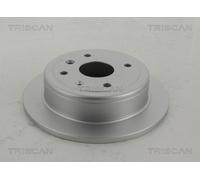 2x Bremsscheibe COATED TRISCAN 8120 21108C für CHEVROLET DAEWOO NUBIRA LACETTI