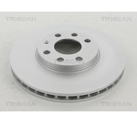 Triscan 1x Bremsscheibe [Hersteller-Nr. 812024126C] für Chevrolet, Opel, Vauxhall