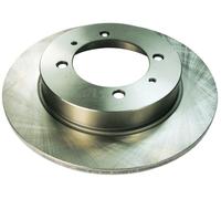 DENCKERMANN 2x Bremsscheiben hinten Ø260 Voll für Mitsubishi Space Star DG_A