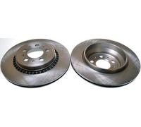 DENCKERMANN Bremsscheibe hinten rechts links belüftet 308mm für VOLVO B130397