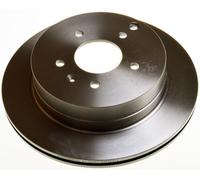 2x Bremsscheibe DENCKERMANN B130497 für L07 OPEL ANTARA CDTI 4x4 LPG CHEVROLET